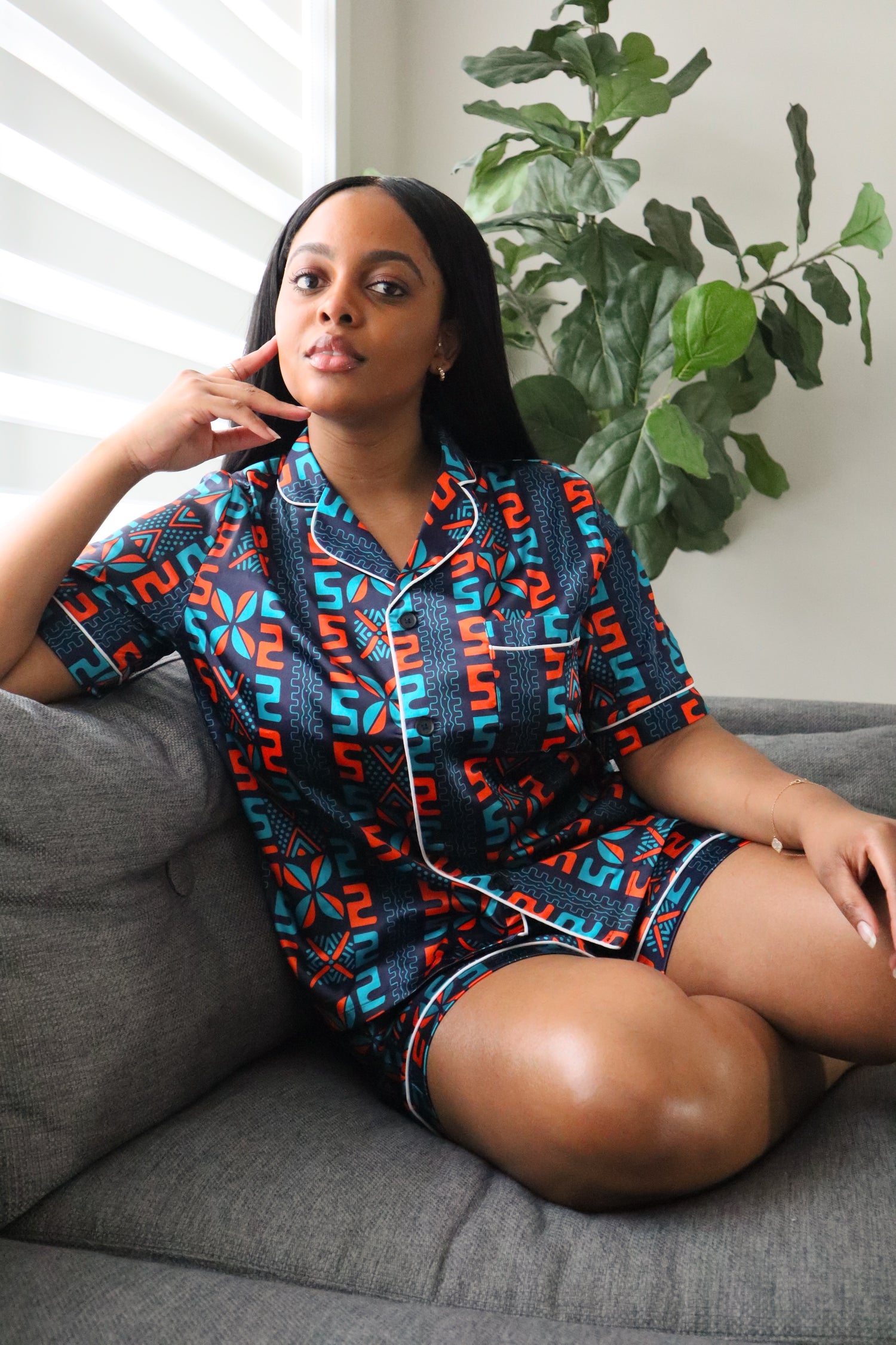 Teeno Loungewear: African Print Loungewear and Accessories